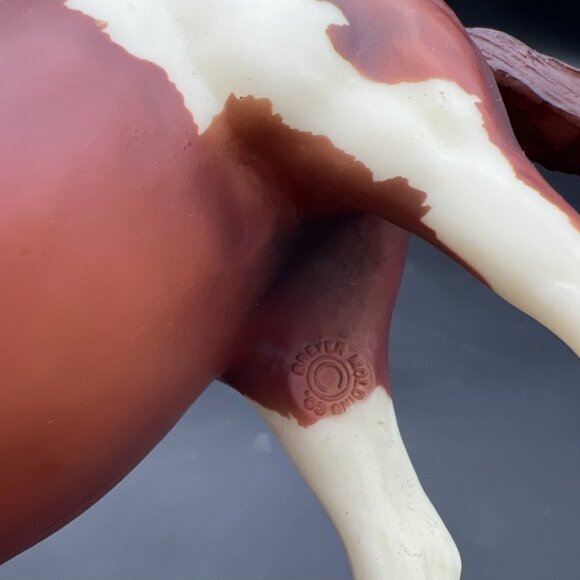 Breyer 62006 Classics Chestnut Pinto Paint Sport Horse Mare & Foal 2008 - Picture 9 of 16